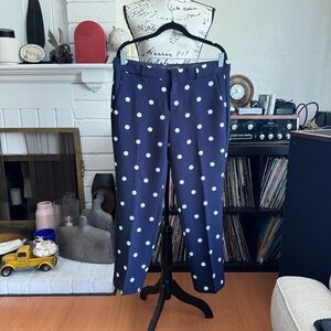 Banana Republic Polka Dots Avery Pants | Size 6